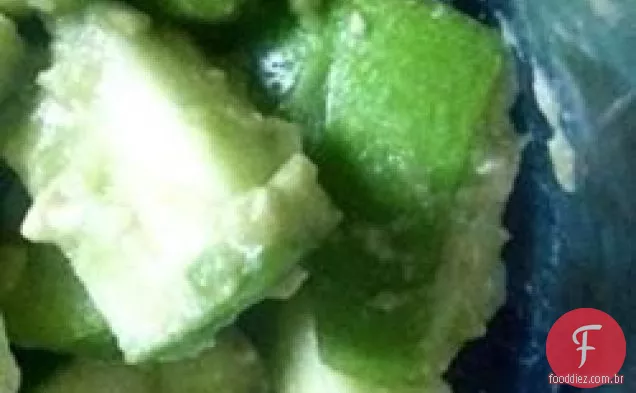 Salada De Abacate De Maçã Fácil