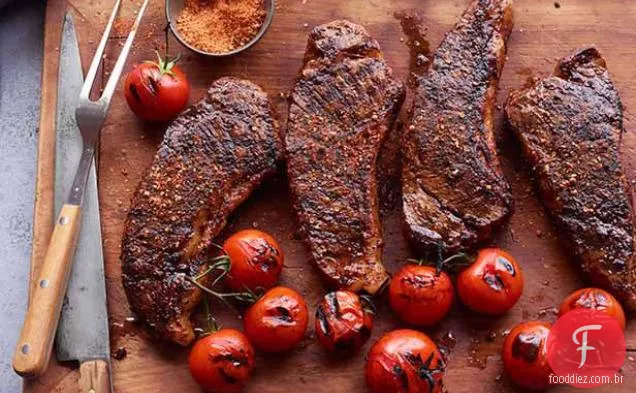 Bife De Tira Com Sal Temperado