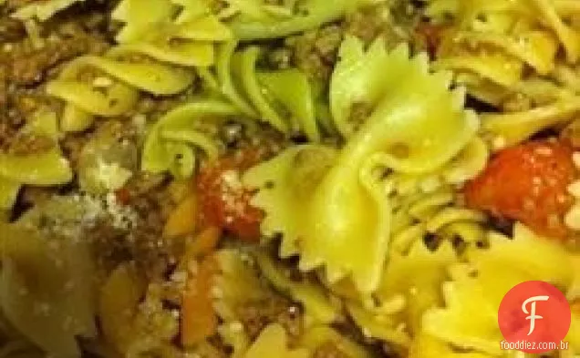 Carne e laços massas