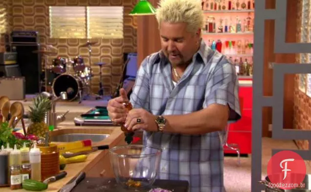 Abacaxi assado e pimenta Salsa