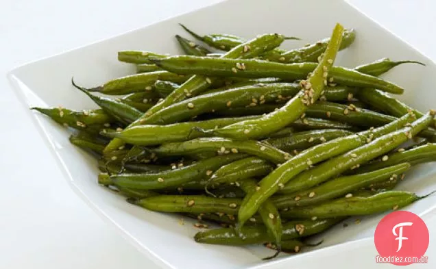 Wok-Seared Sesame Green Beans