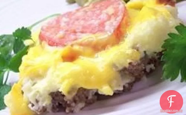 Torta de Cheeseburger incrivelmente fácil do Herald