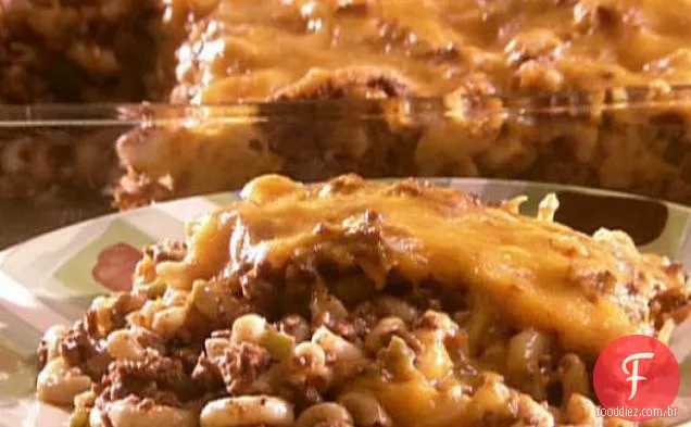 Macarrão de carne e queijo Wayne