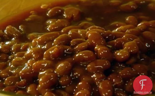 Caçarola De Feijão Assada Com Maçã