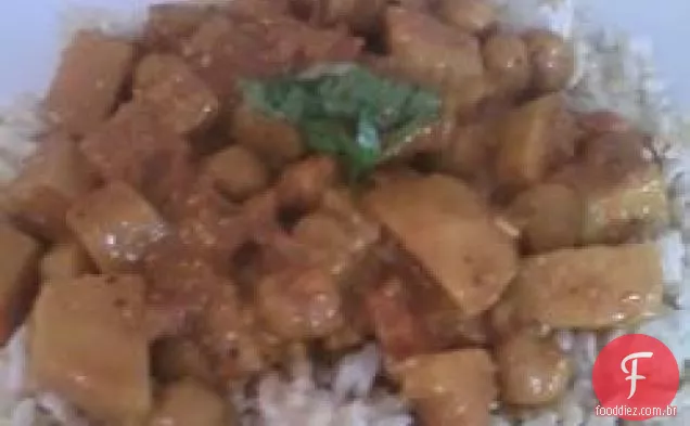 Fácil Grão De Bico Curry