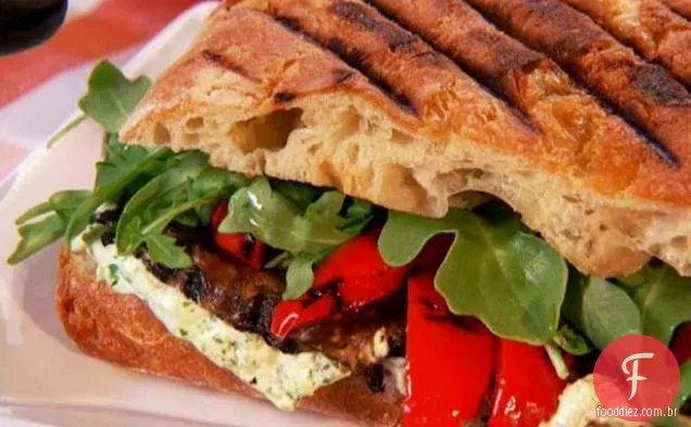 Portobello Panini Grelhado