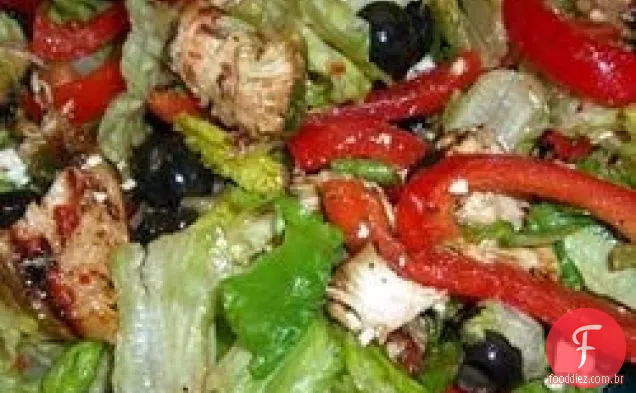 Salada De Frango Mediterrânea