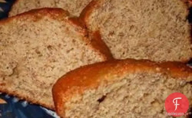 Manteiga De Amendoim Lightened Pão De Banana