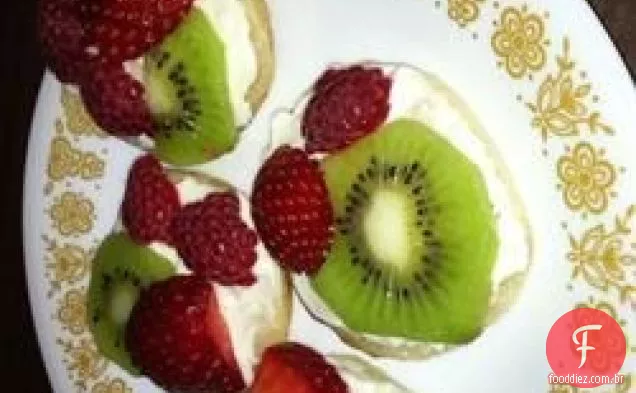 Casino Night Mini Fruit Pizzas