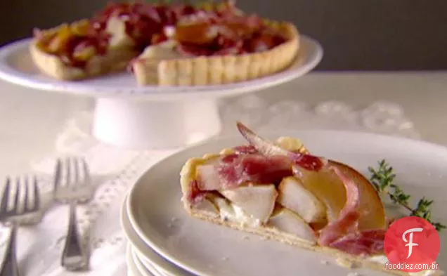 Pear Gorgonzola Tart