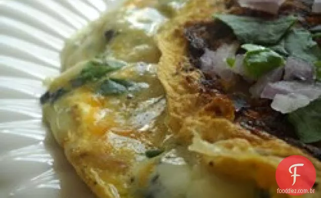 Omelete De Cogumelo Azul