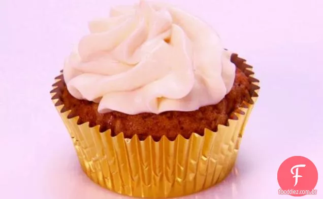Cupcakes de pastinaca e marmelo
