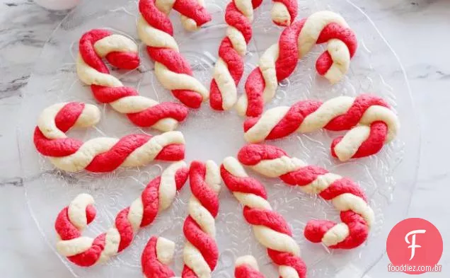 Candy Cane Cookies