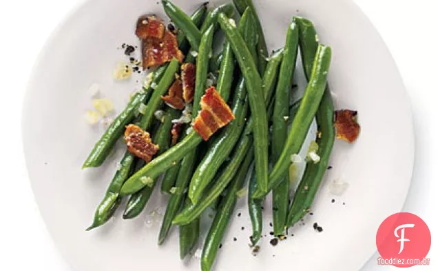 Bacon Apimentado Feijão Verde