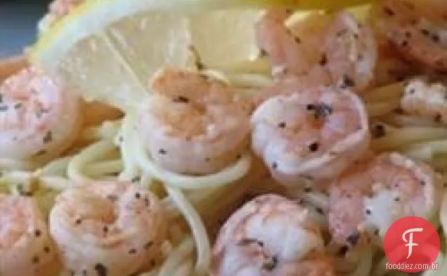 Camarão Limão Pimenta Linguini