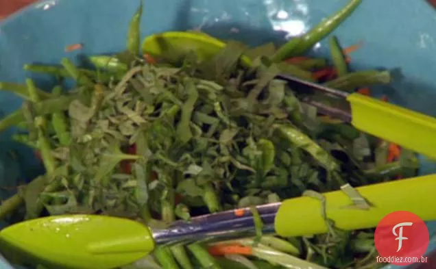 Lemony doce e azedo Concurso salada vegetariana
