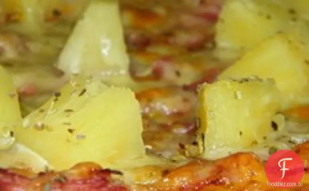 Fast Hawaiian Pizza