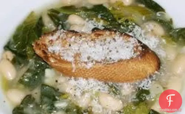 Sopa De Feijão Branco Italiano Cremoso