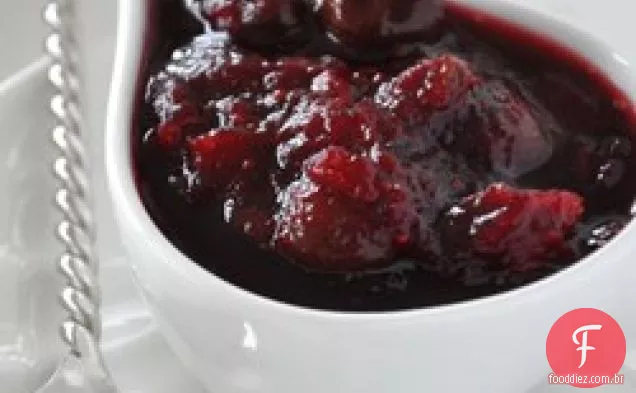 Molho seco de cereja e Cranberry