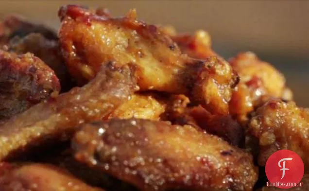 Asas De Frango Frito Asiático Picante
