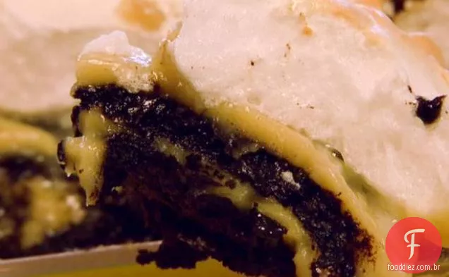 Pudim De Chocolate Com Manteiga De Amendoim