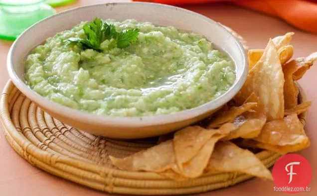 Tomatillo Guacamole