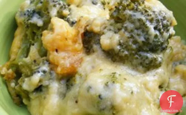 Cozer Queijo Brócolis