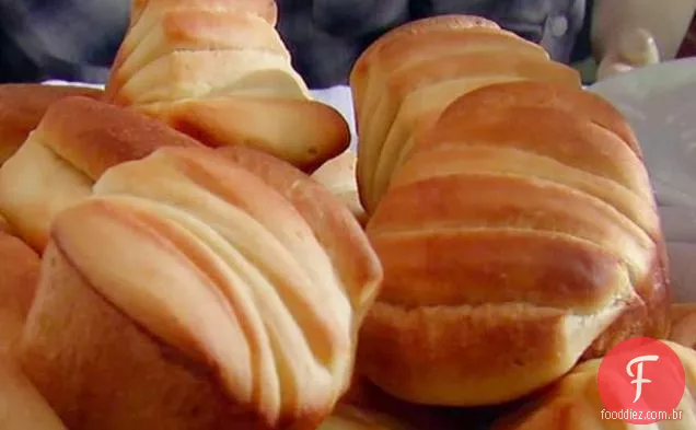 Rolinhos De Flocos De Manteiga