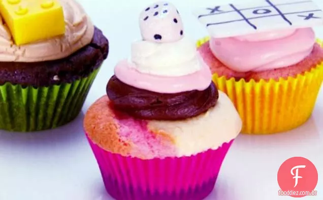Cupcakes Napolitanos