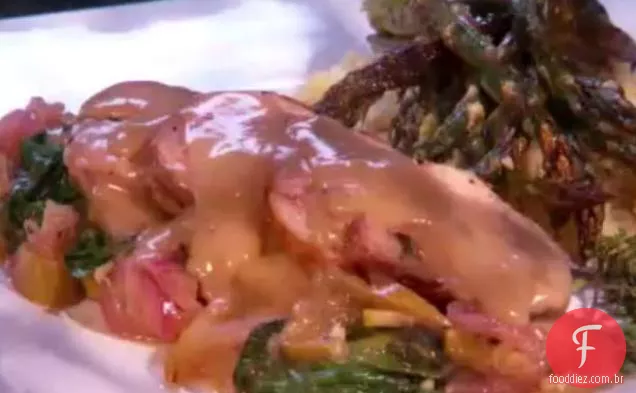 Cara cozinha com crianças: Lombo De Porco de Jessie com molho de maçã