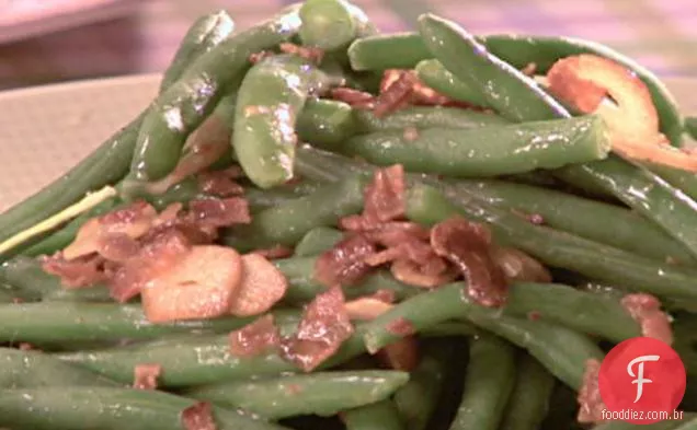 Feijão Verde Garlicky
