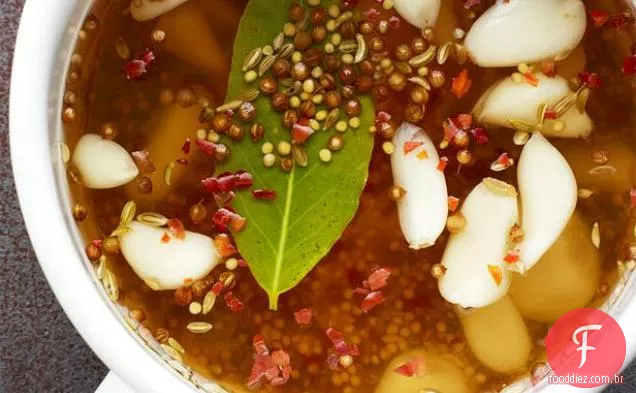 Legumes Com Alho Em Conserva