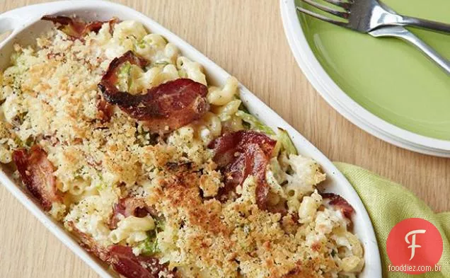 Macarrão com queijo Carbonara