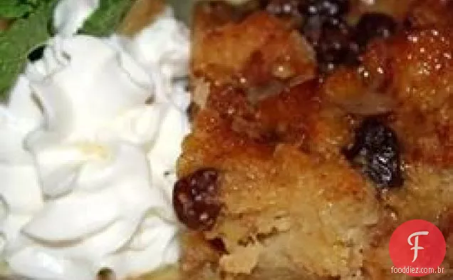 Pudim de Pão de maçã da Gramma