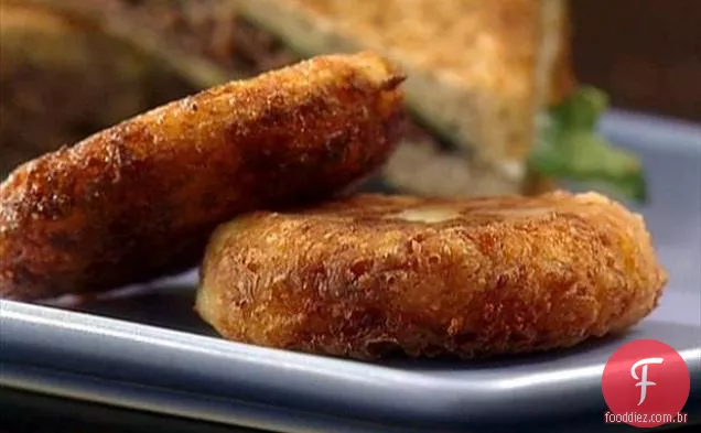 Croquetes de presunto e queijo