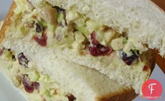 Sanduíches De Chá De Frango Com Curry