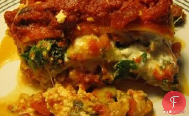 Lasanha Vegetal Assada Fácil