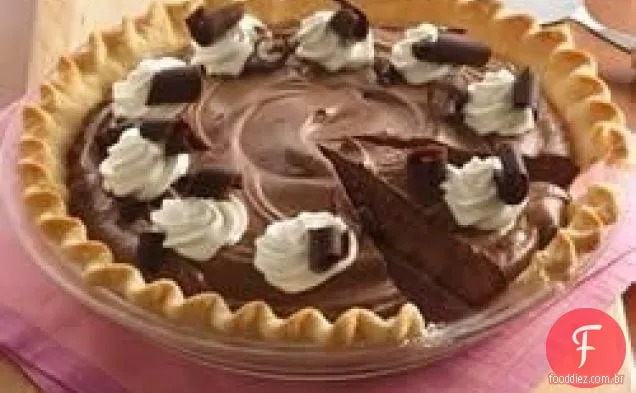 Torta De Chocolate De Seda Francesa