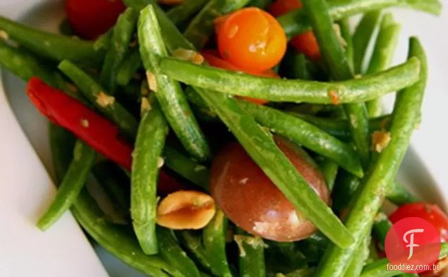 Salada De Feijão Verde, Estilo Somtum