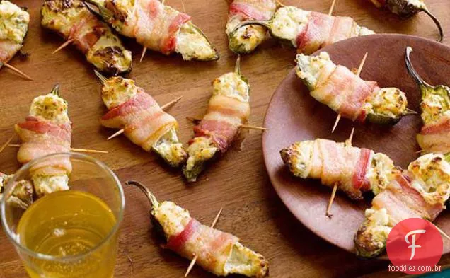Bacon-Maçã-Jalapeno Pop ' Ems