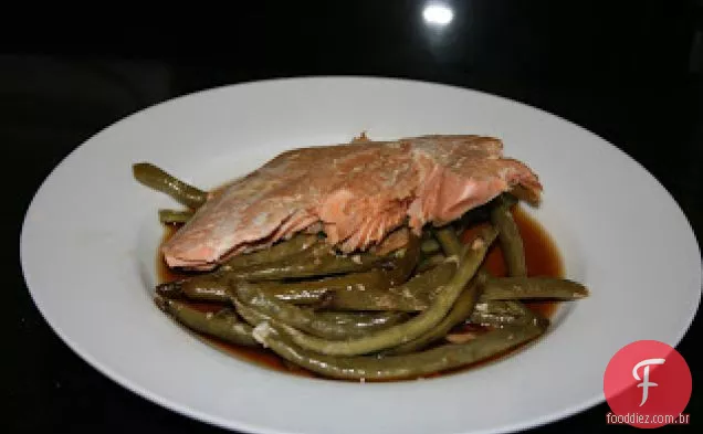 Receita De Salmão Crockpot E Feijão Verde