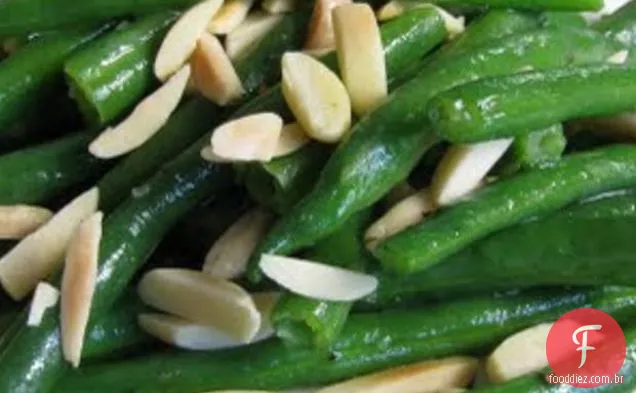 Feijão Verde Com Lascas De Amêndoa