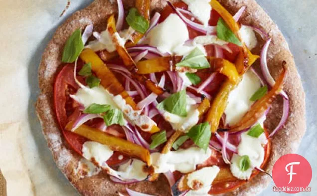 Mozzarella Fresca Individual-Pizzas De Tomate