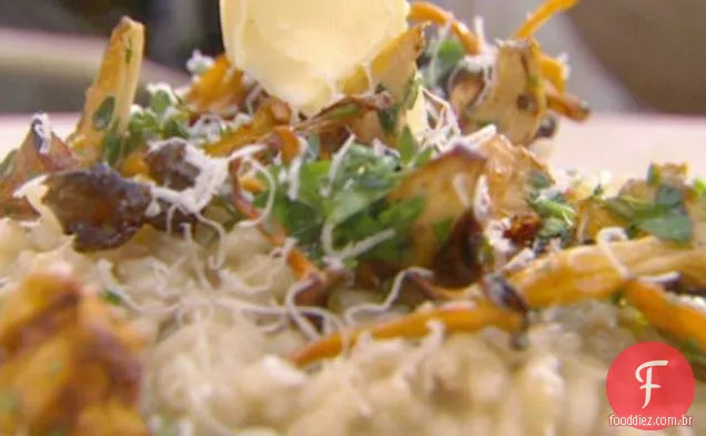 Risoto De Cogumelos Grelhados