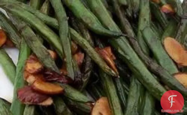 Simplesmente-delicioso feijão verde de amêndoa Tamari