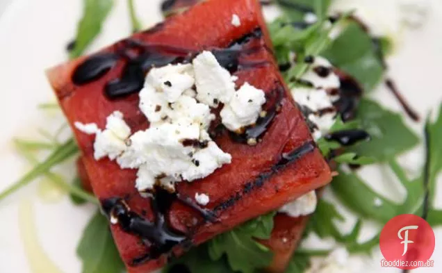 Salada De Melancia Grelhada