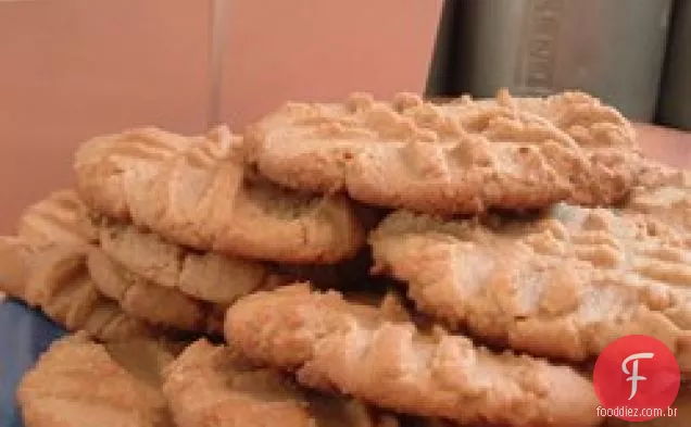 Deliciosos Biscoitos De Manteiga De Amendoim
