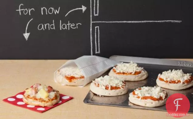 Inglês Muffin Pizzas