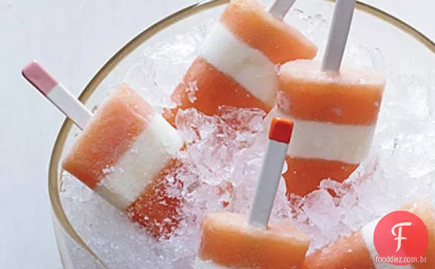Nectarina-Buttermilk Pops