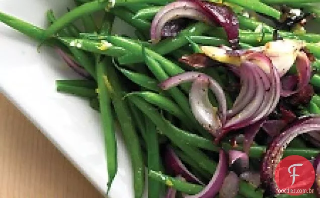 Salada de feijão verde da Emeril